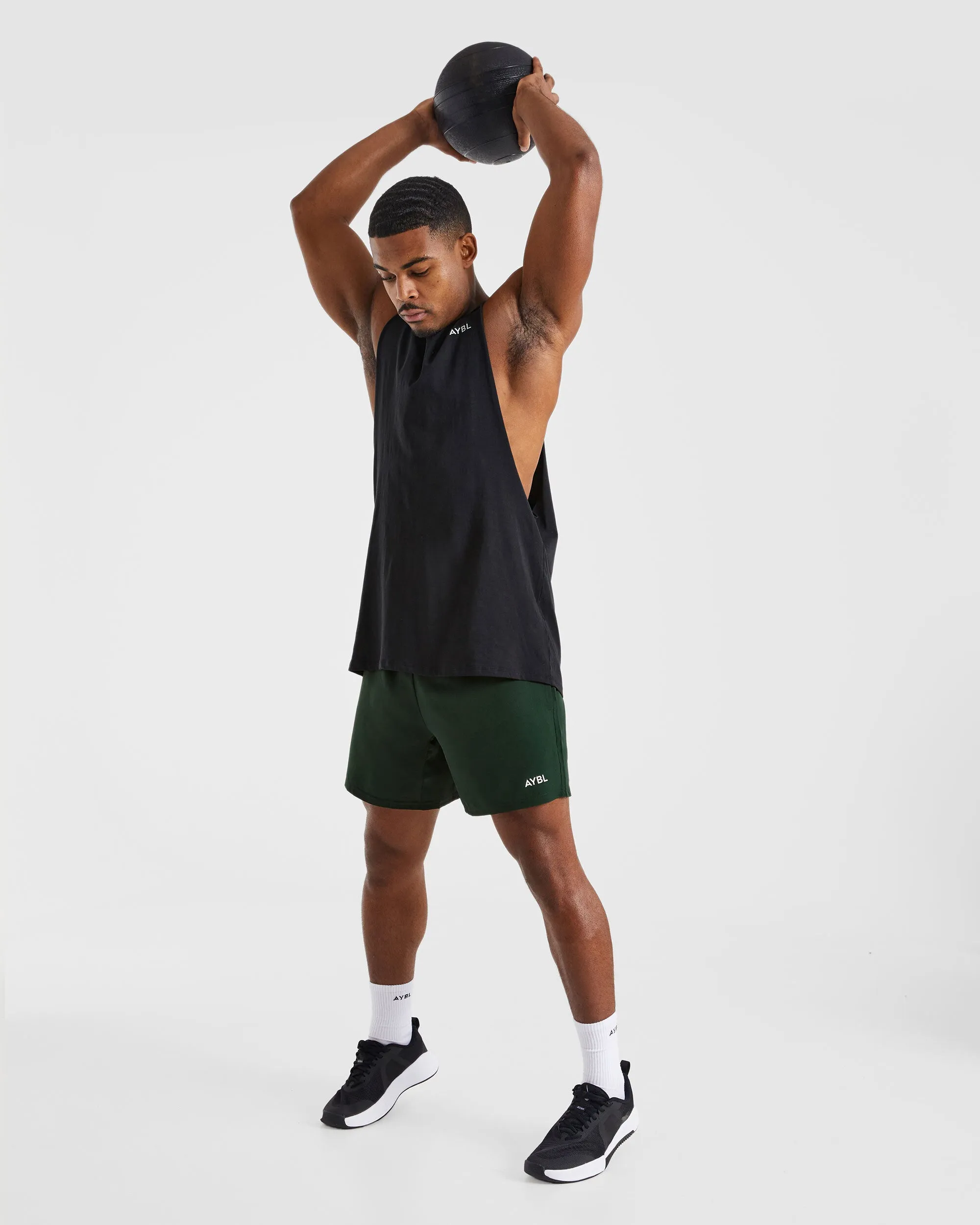 Core 5" Shorts - Forest Green