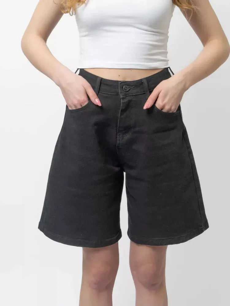 Cotton Vintage Denim Shorts