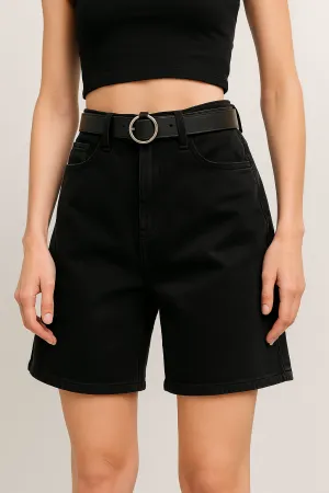Cotton Vintage Denim Shorts