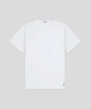 Crew Neck T-Shirt Eyelet Edition: White