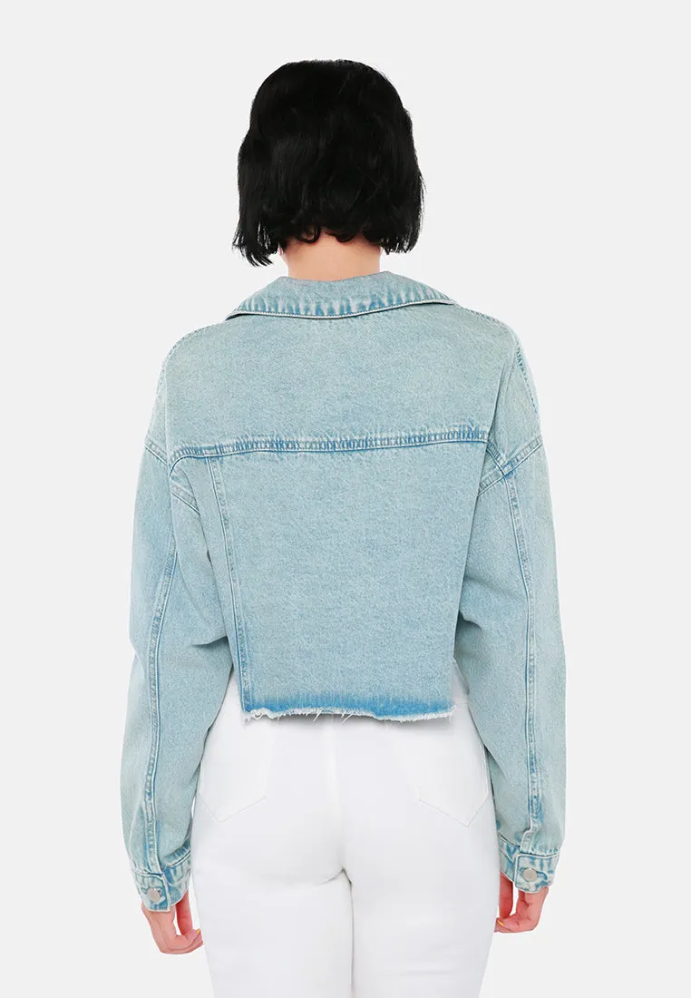 Cropped Denim Jacket
