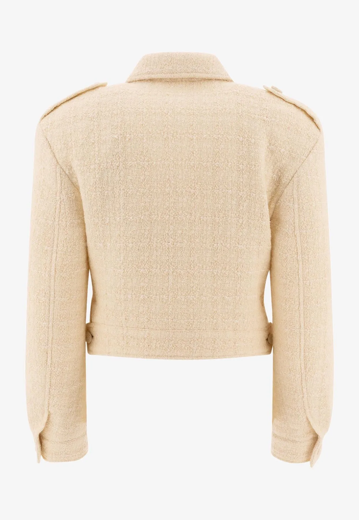 Cropped Tweed Jacket