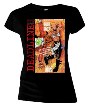 Deadline 4 Tank Booga Official Women's T-shirt (Black)