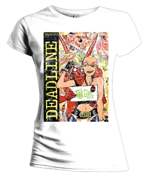 Deadline 6 Tank Booga Official Women's T-shirt (White)