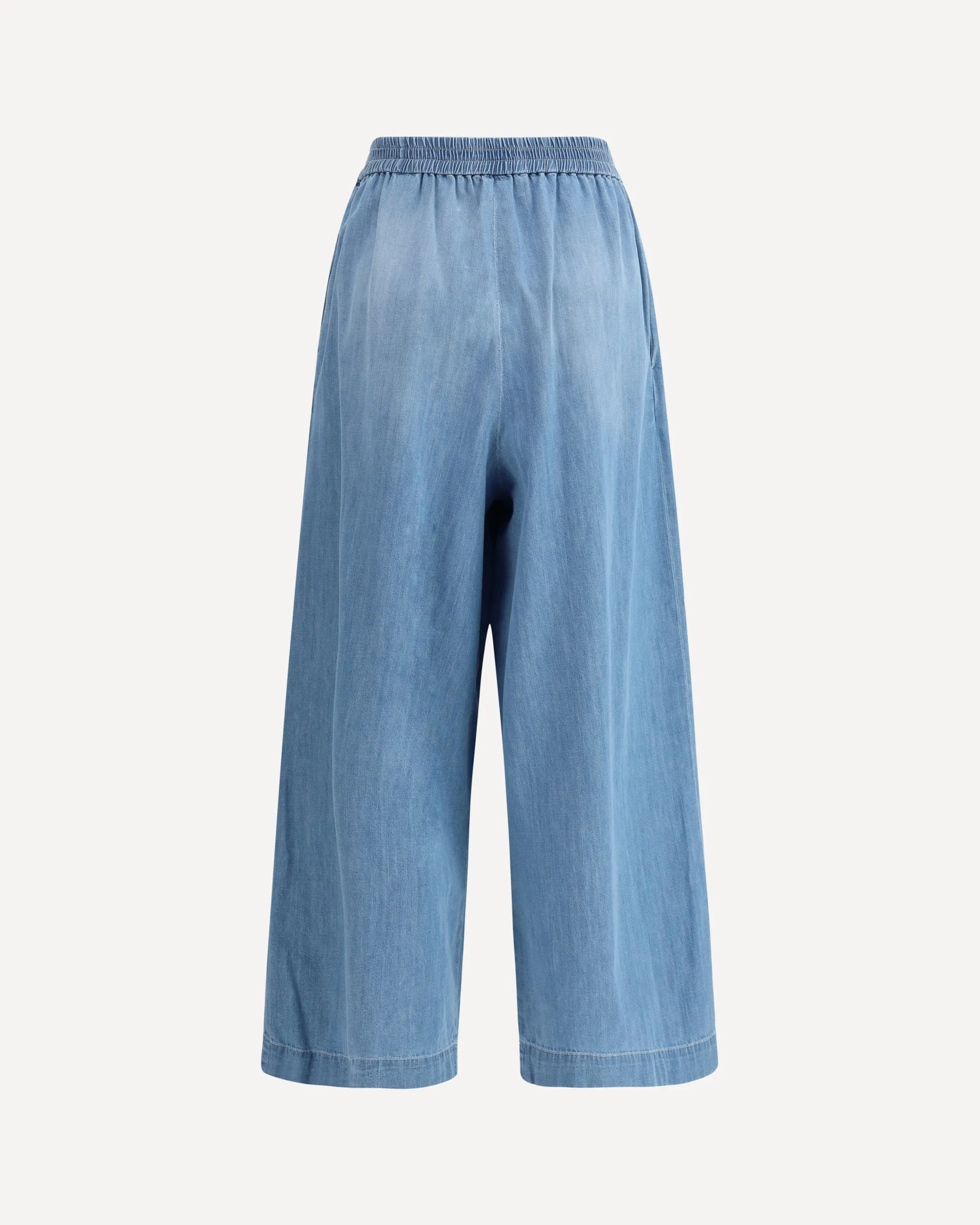 Denim wide leg Pants