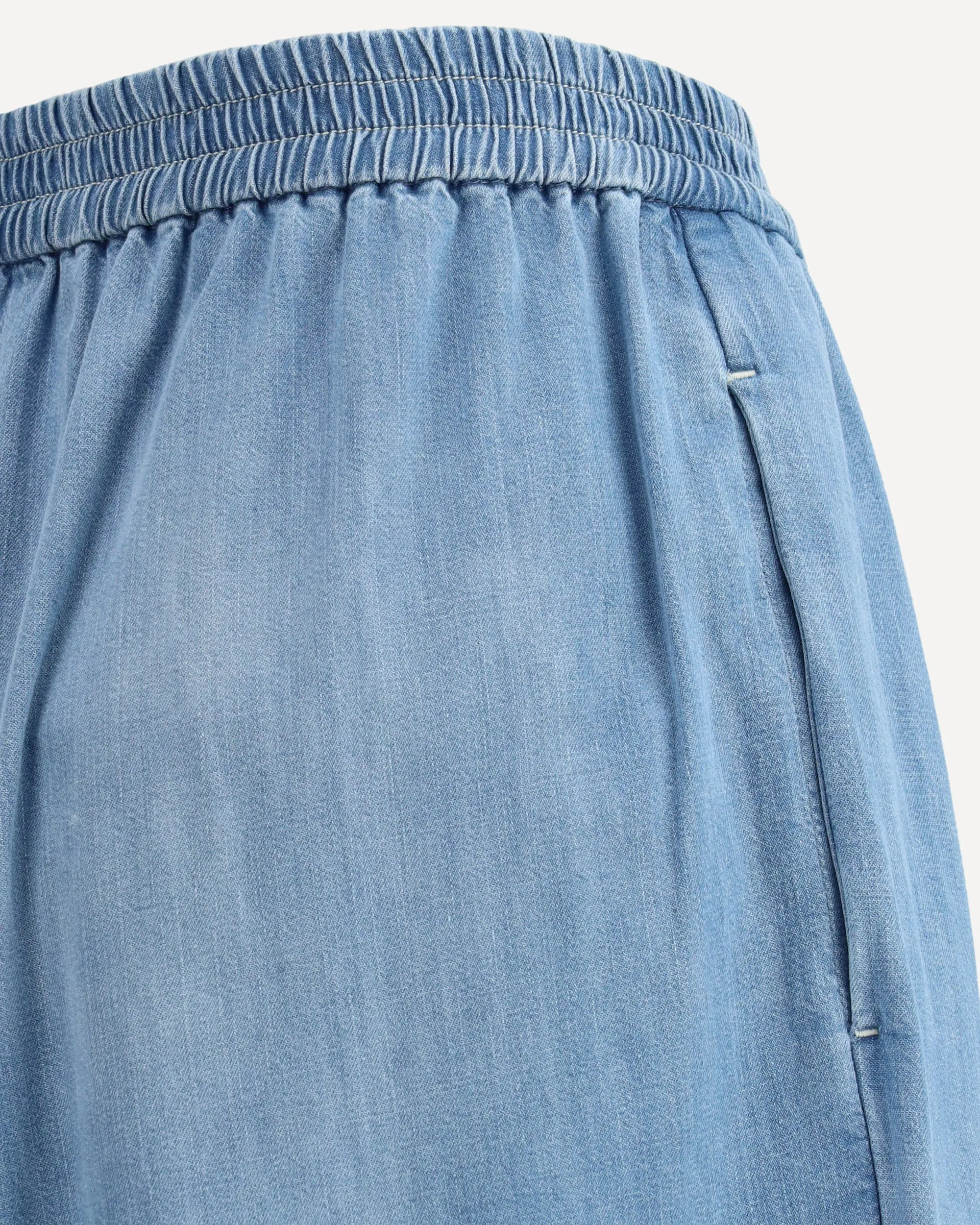 Denim wide leg Pants
