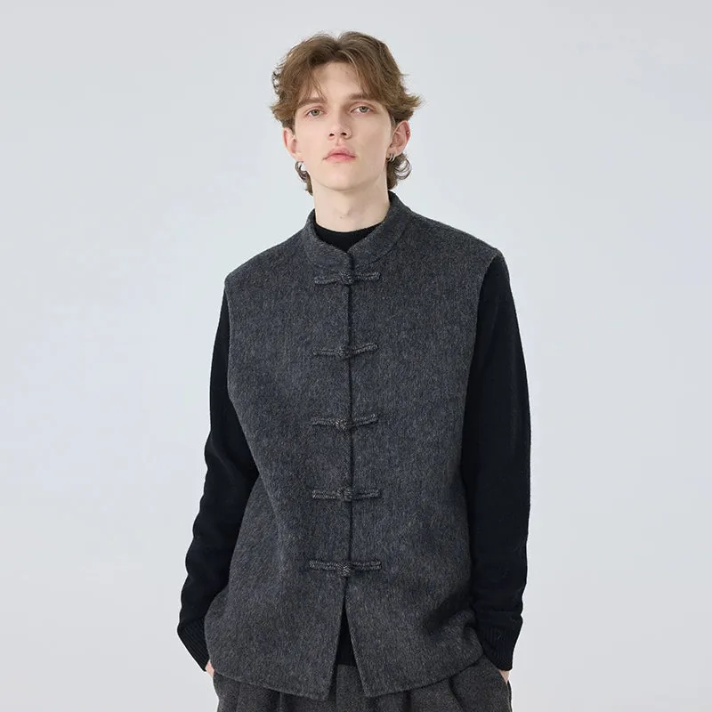 Double-Faced Cashmere Vest