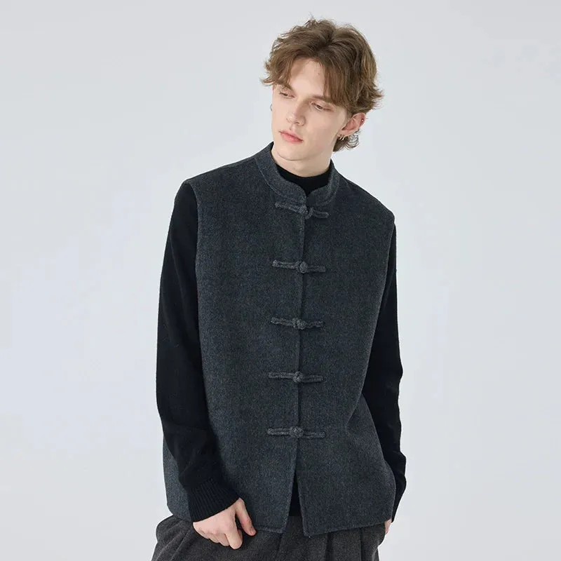 Double-Faced Cashmere Vest