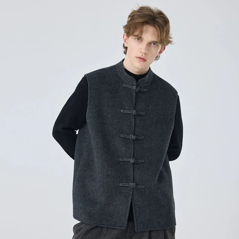 Double-Faced Cashmere Vest