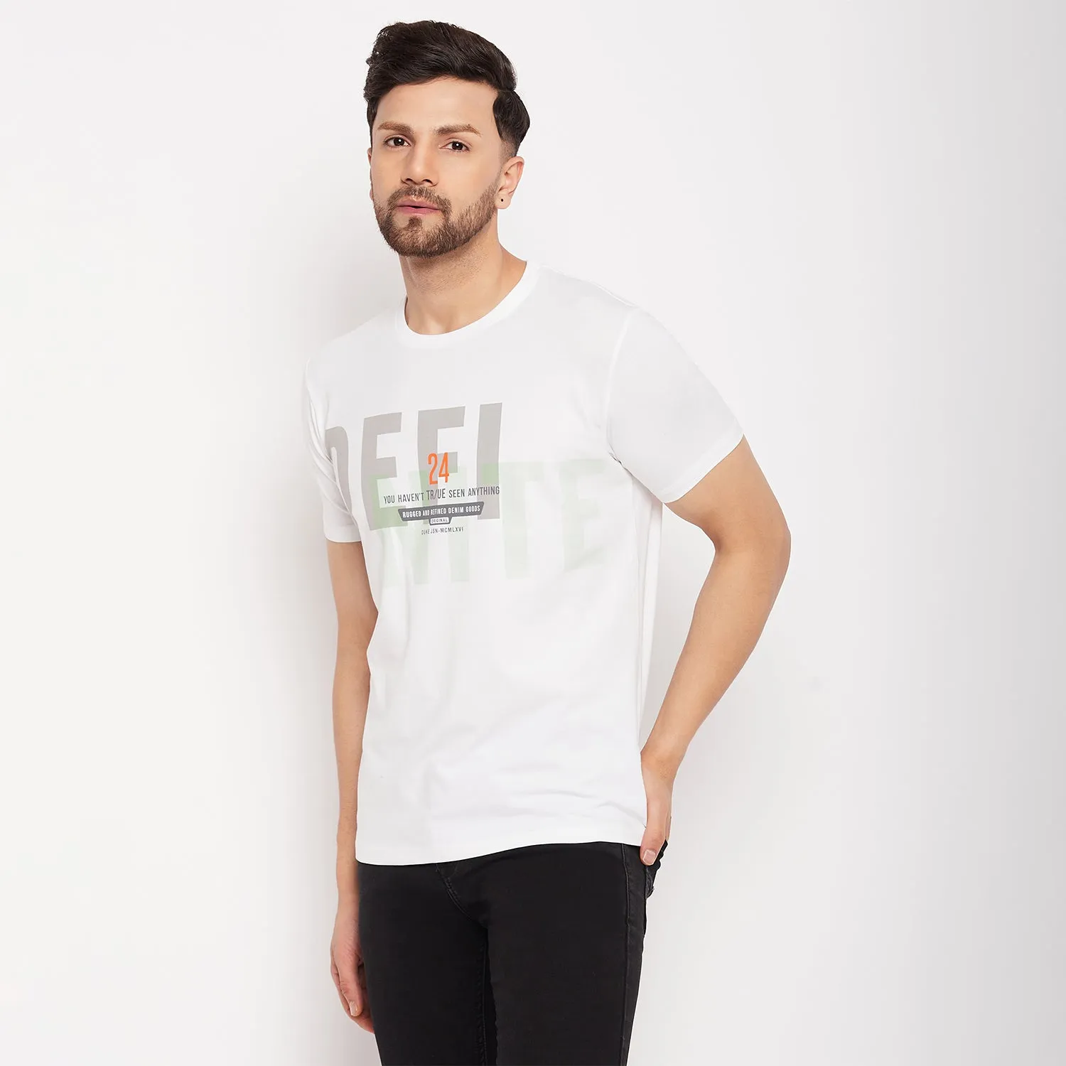 Duke Stardust Men Half Sleeve Cotton T-shirt (1005)