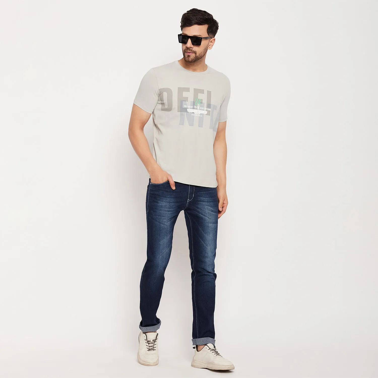 Duke Stardust Men Half Sleeve Cotton T-shirt (1005)