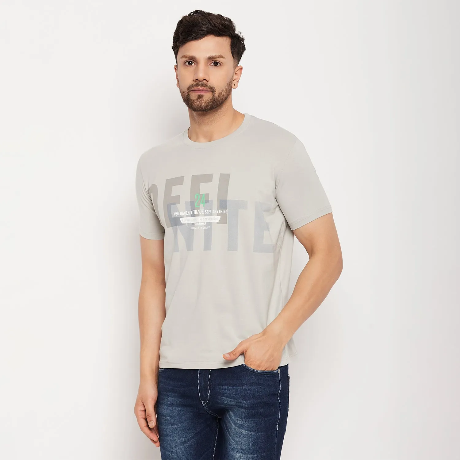 Duke Stardust Men Half Sleeve Cotton T-shirt (1005)