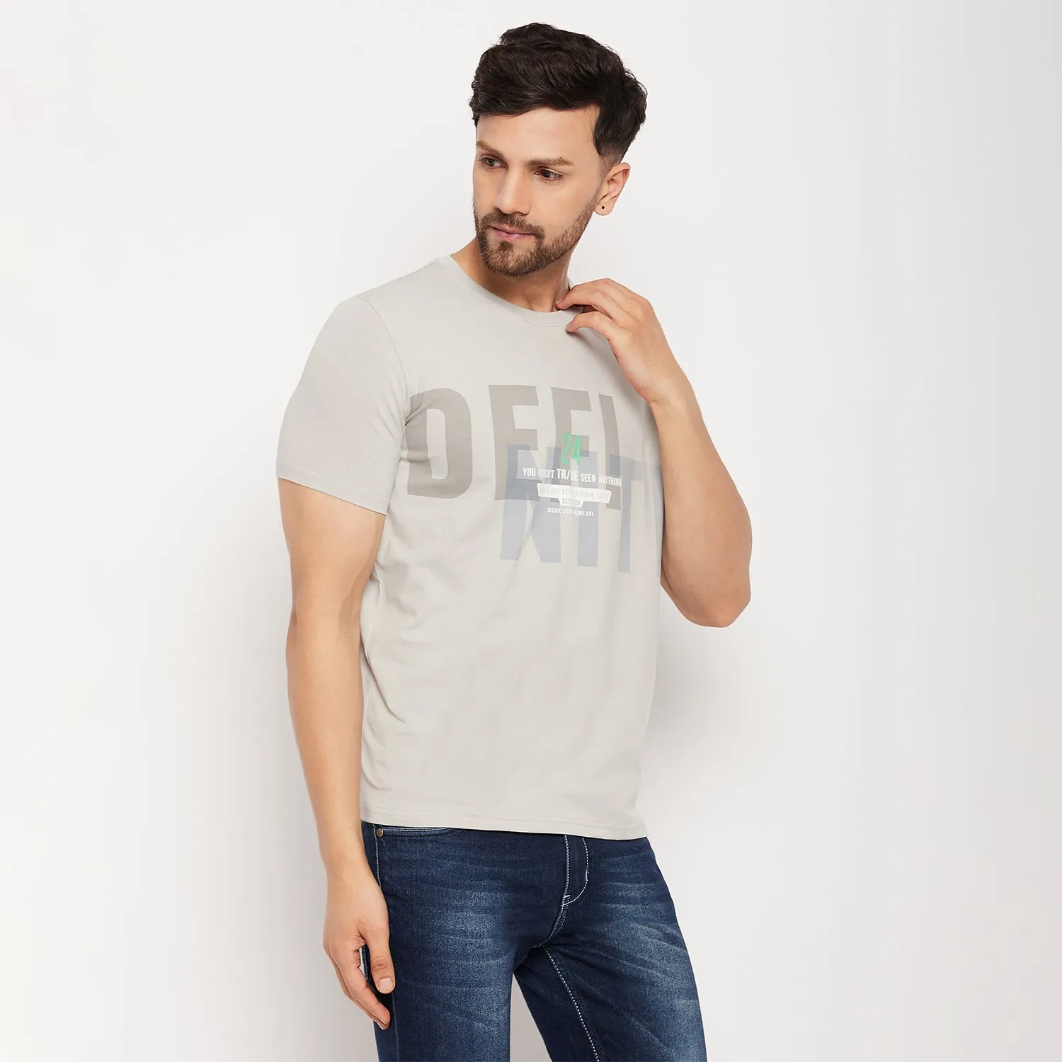 Duke Stardust Men Half Sleeve Cotton T-shirt (1005)