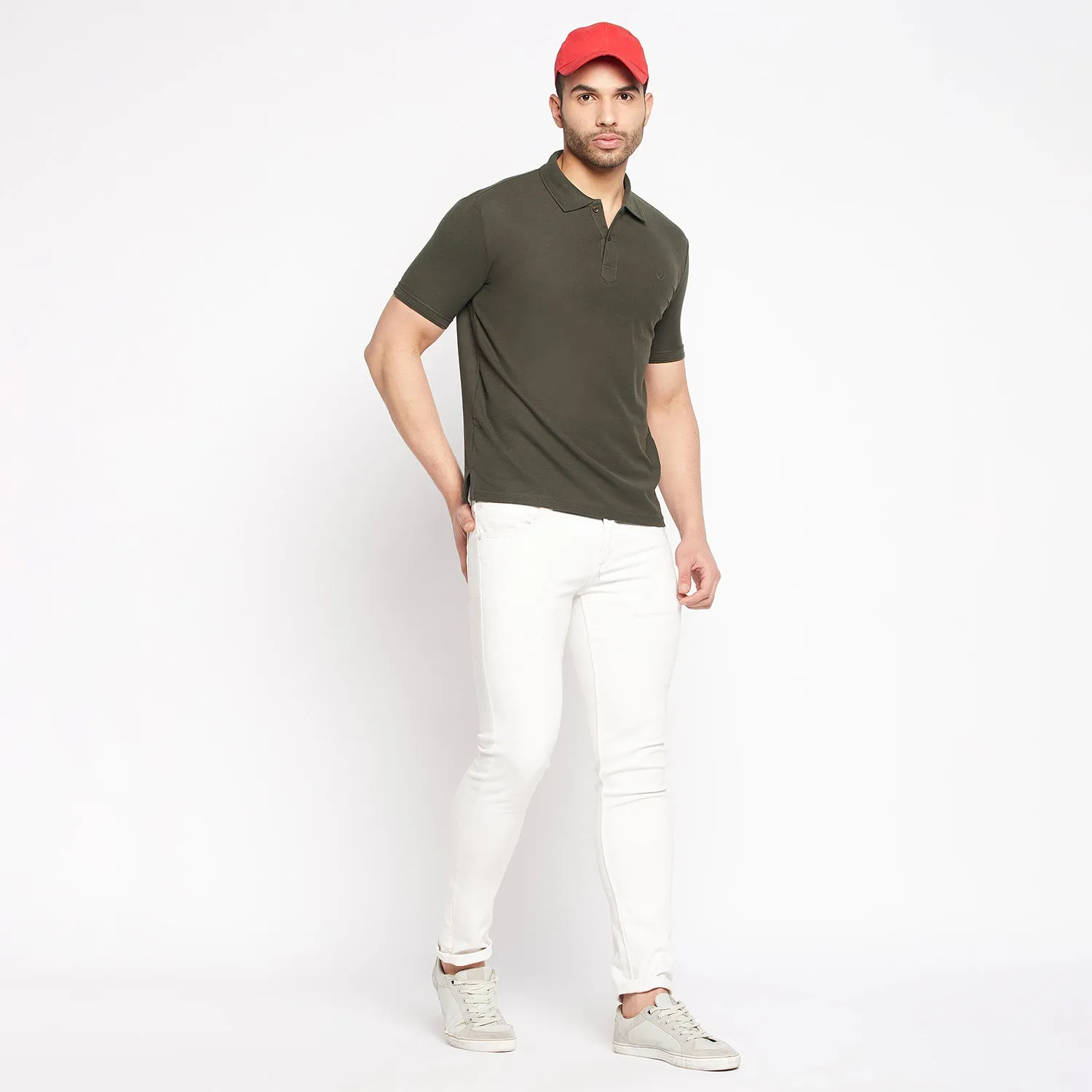 Duke Stardust Men Half Sleeve Cotton T-shirt (800F)