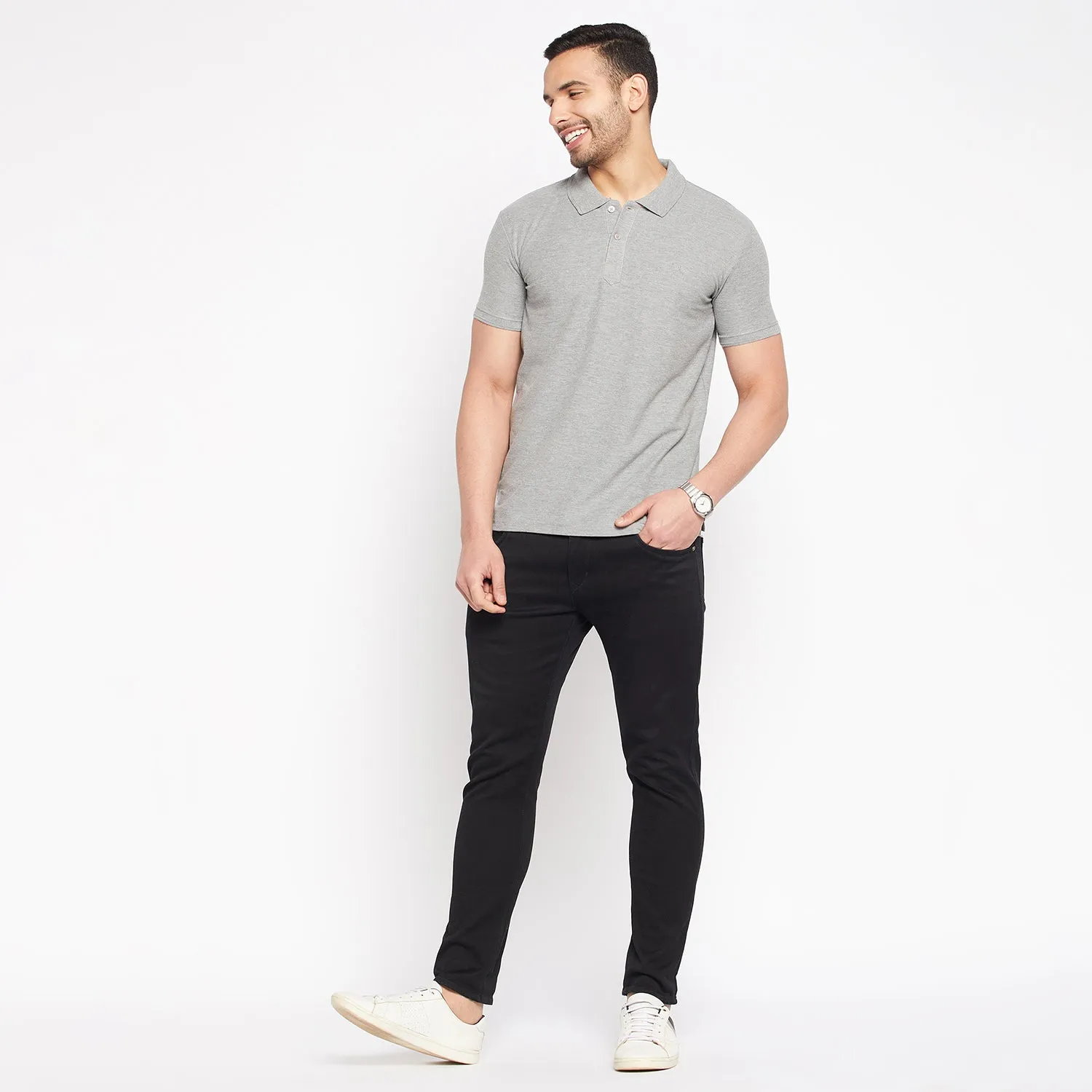 Duke Stardust Men Half Sleeve Cotton T-shirt (800F)