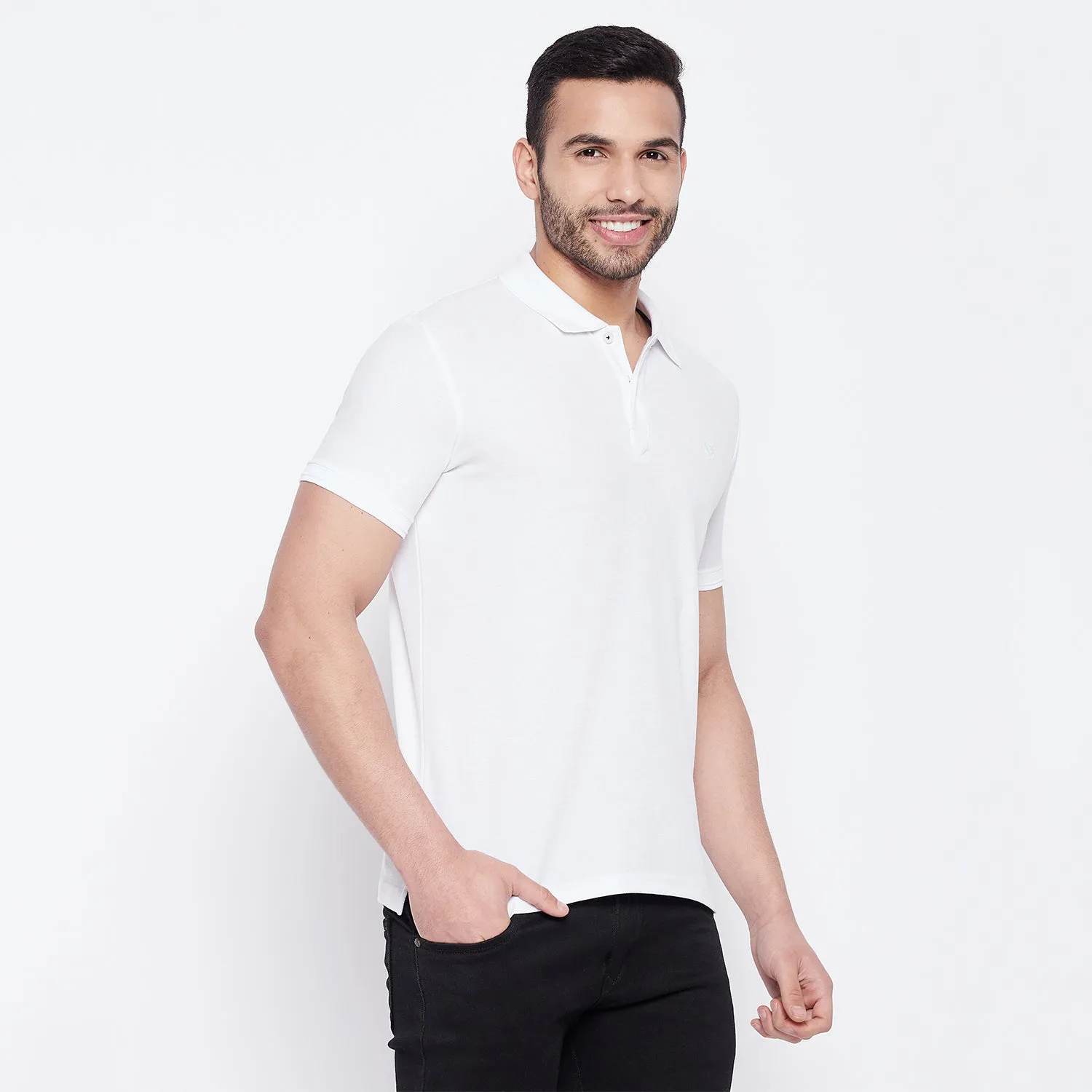 Duke Stardust Men Half Sleeve Cotton T-shirt (800F)