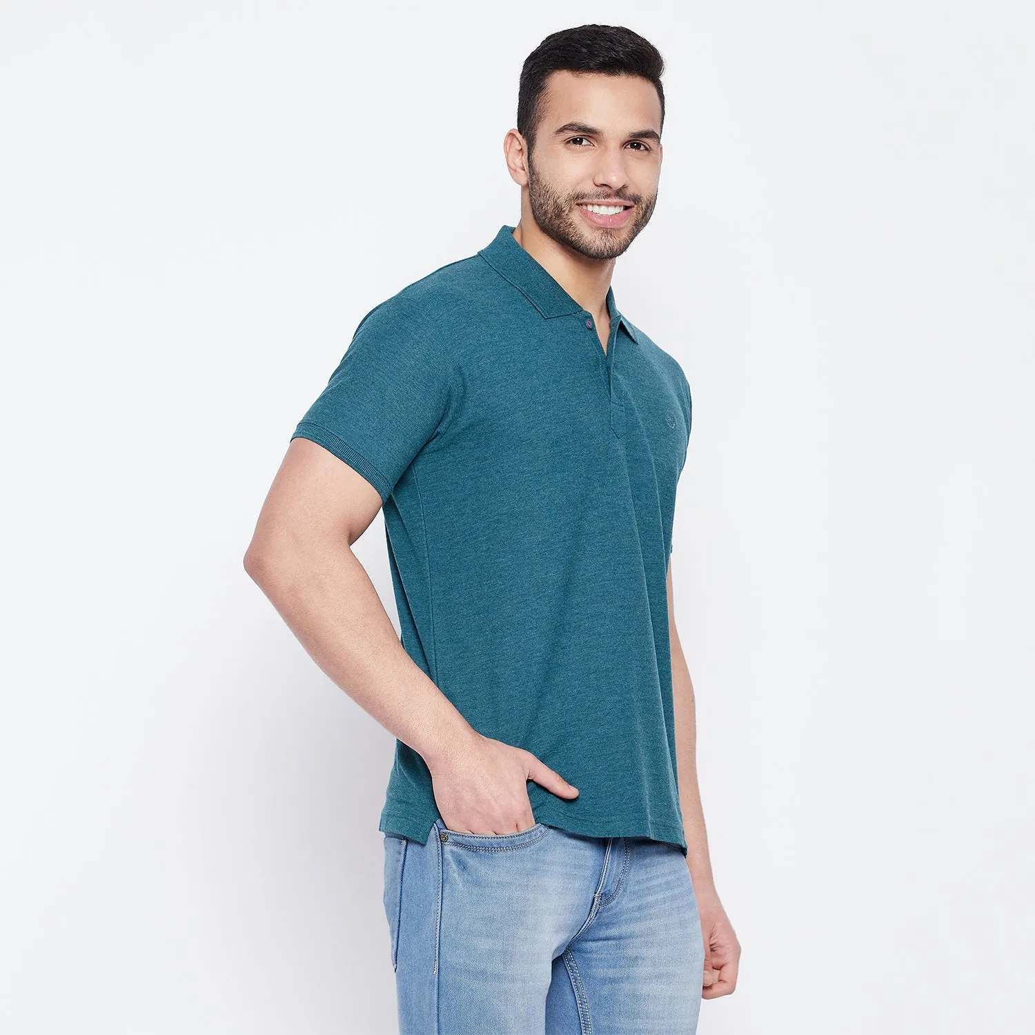 Duke Stardust Men Half Sleeve Cotton T-shirt (800F)