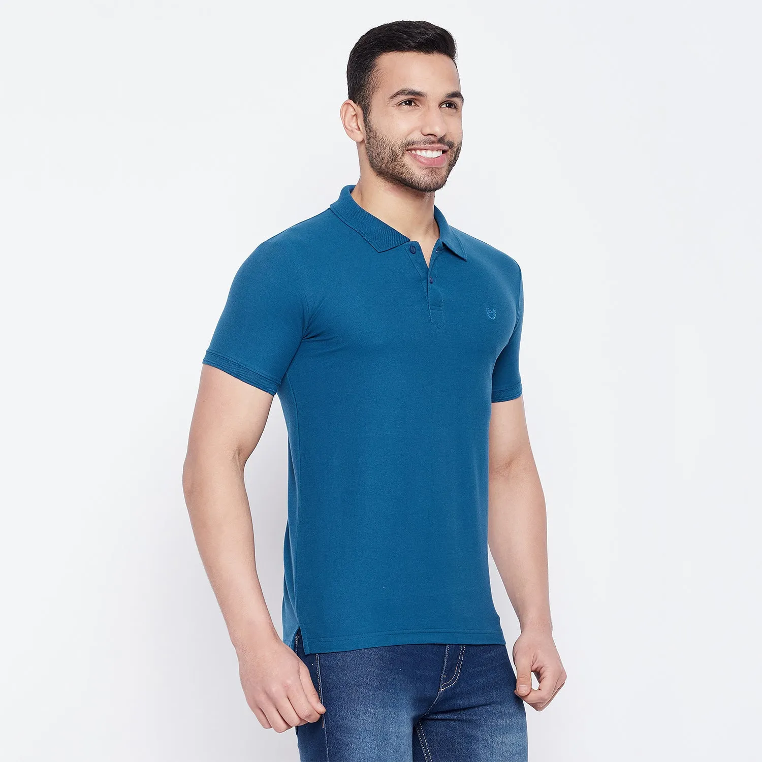 Duke Stardust Men Half Sleeve Cotton T-shirt (800F)