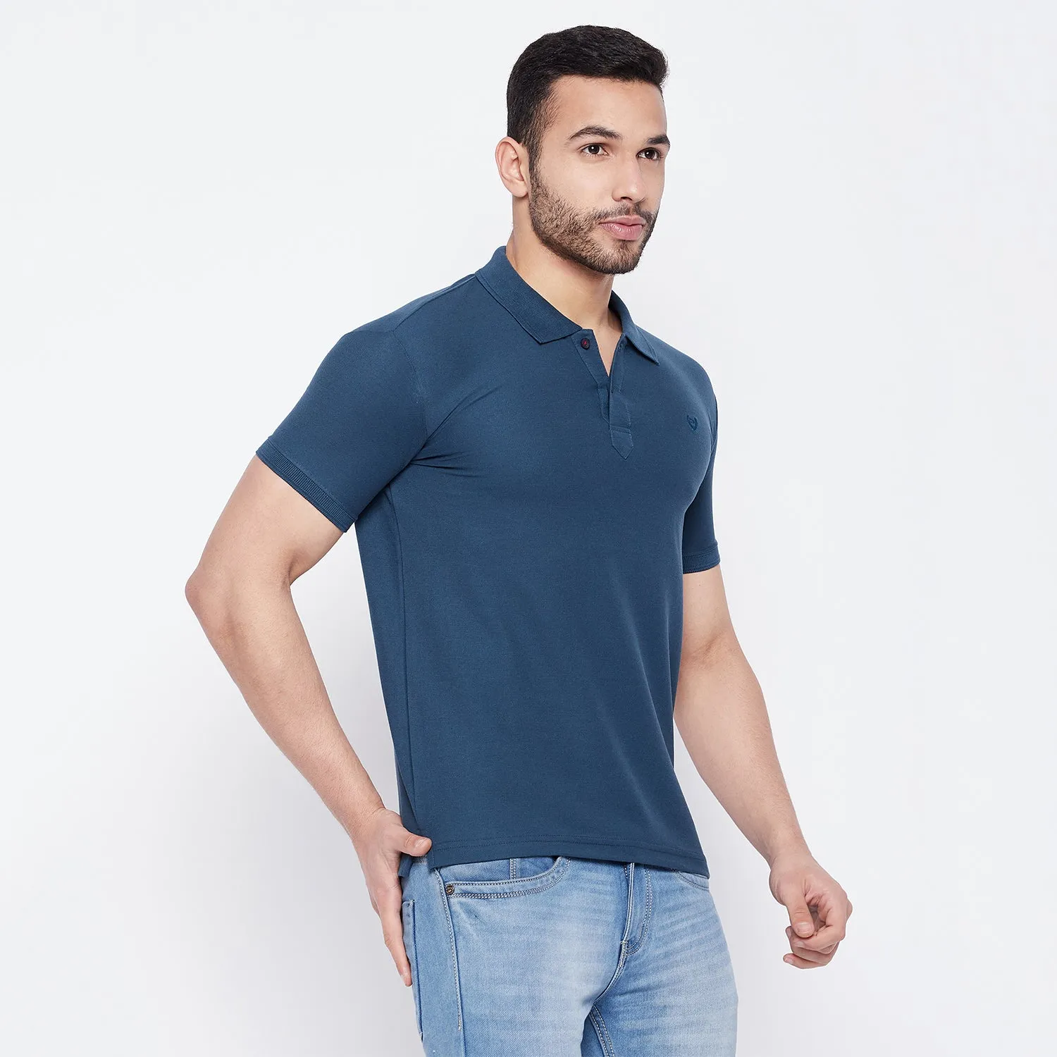 Duke Stardust Men Half Sleeve Cotton T-shirt (800F)