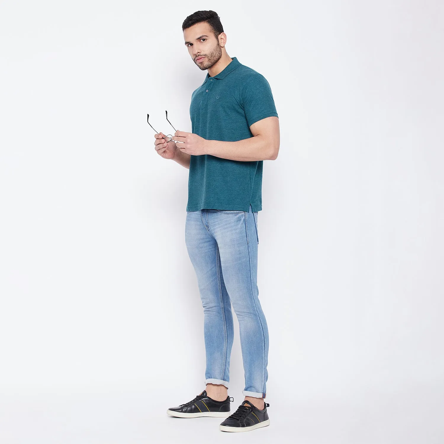 Duke Stardust Men Half Sleeve Cotton T-shirt (800F)