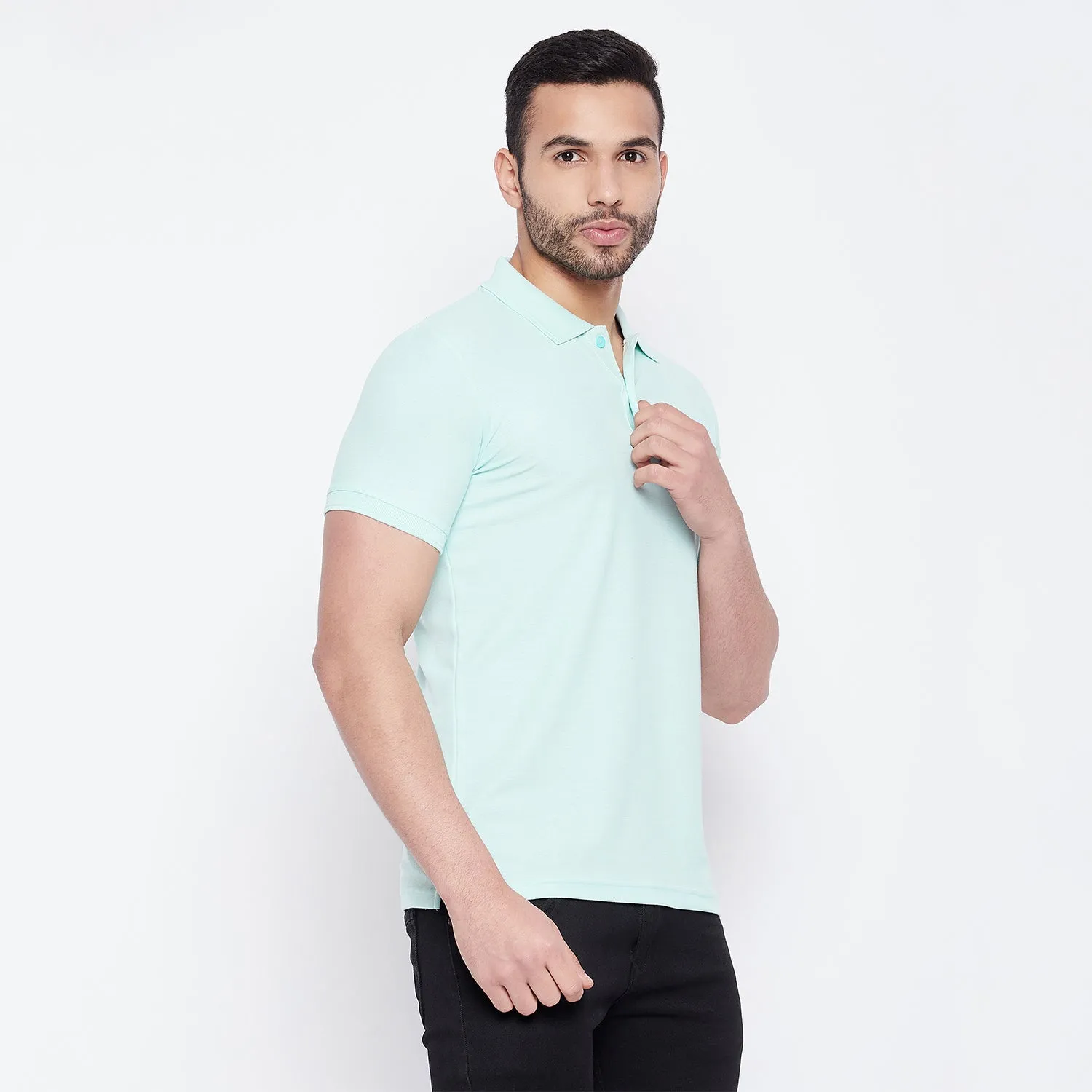 Duke Stardust Men Half Sleeve Cotton T-shirt (800F)