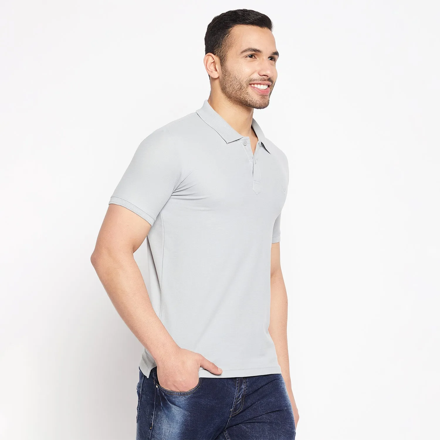 Duke Stardust Men Half Sleeve Cotton T-shirt (800F)