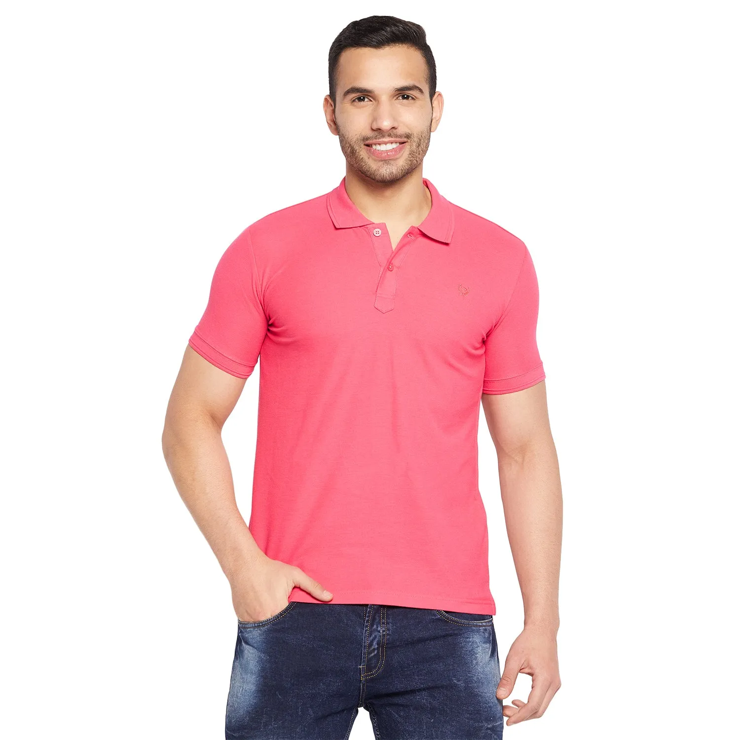 Duke Stardust Men Half Sleeve Cotton T-shirt (800F)