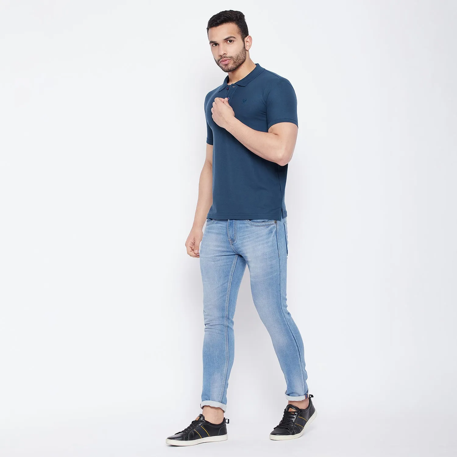 Duke Stardust Men Half Sleeve Cotton T-shirt (800F)