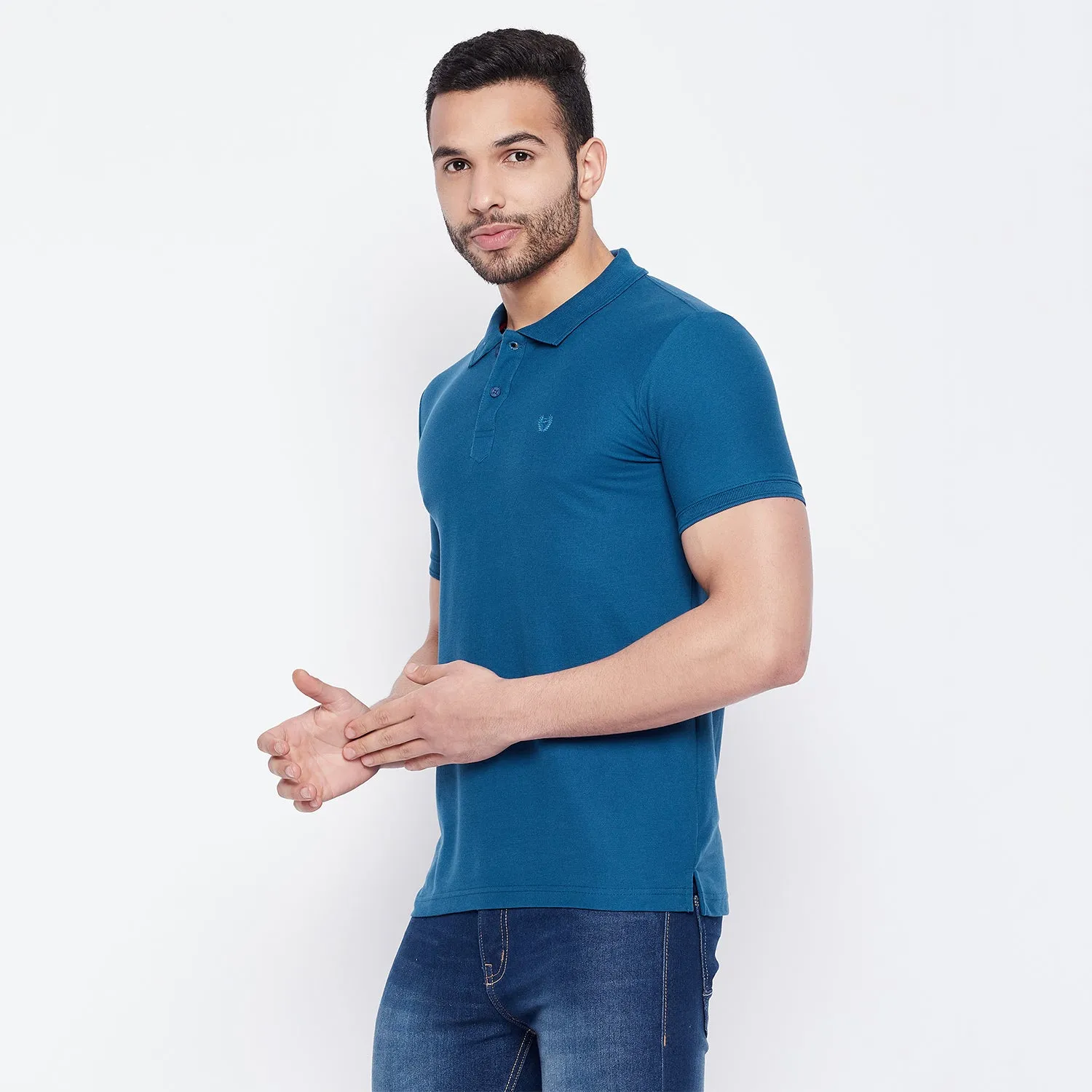Duke Stardust Men Half Sleeve Cotton T-shirt (800F)