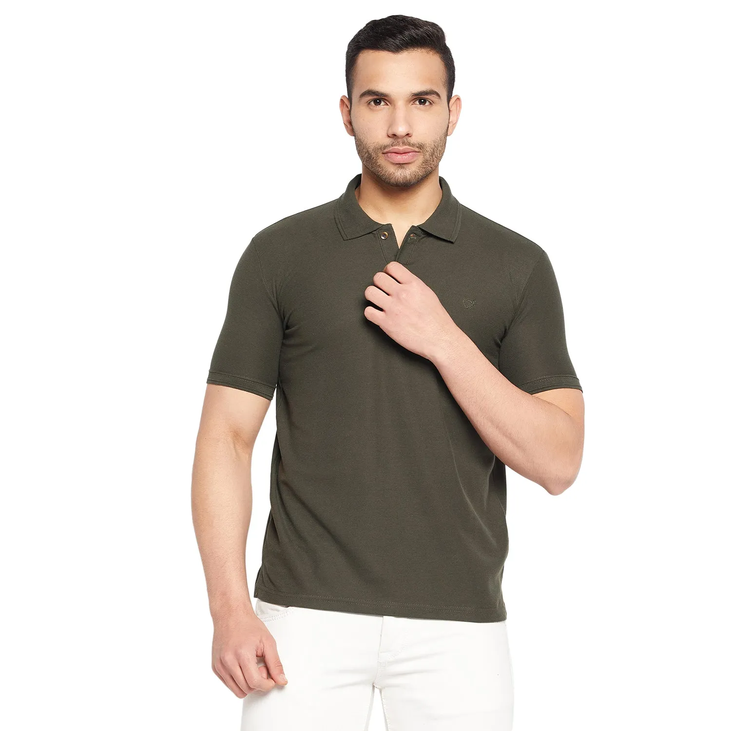 Duke Stardust Men Half Sleeve Cotton T-shirt (800F)