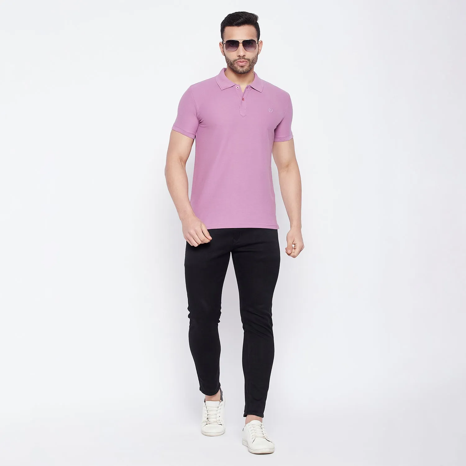 Duke Stardust Men Half Sleeve Cotton T-shirt (800F)