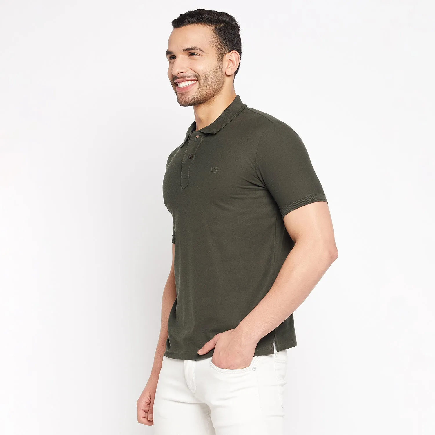 Duke Stardust Men Half Sleeve Cotton T-shirt (800F)