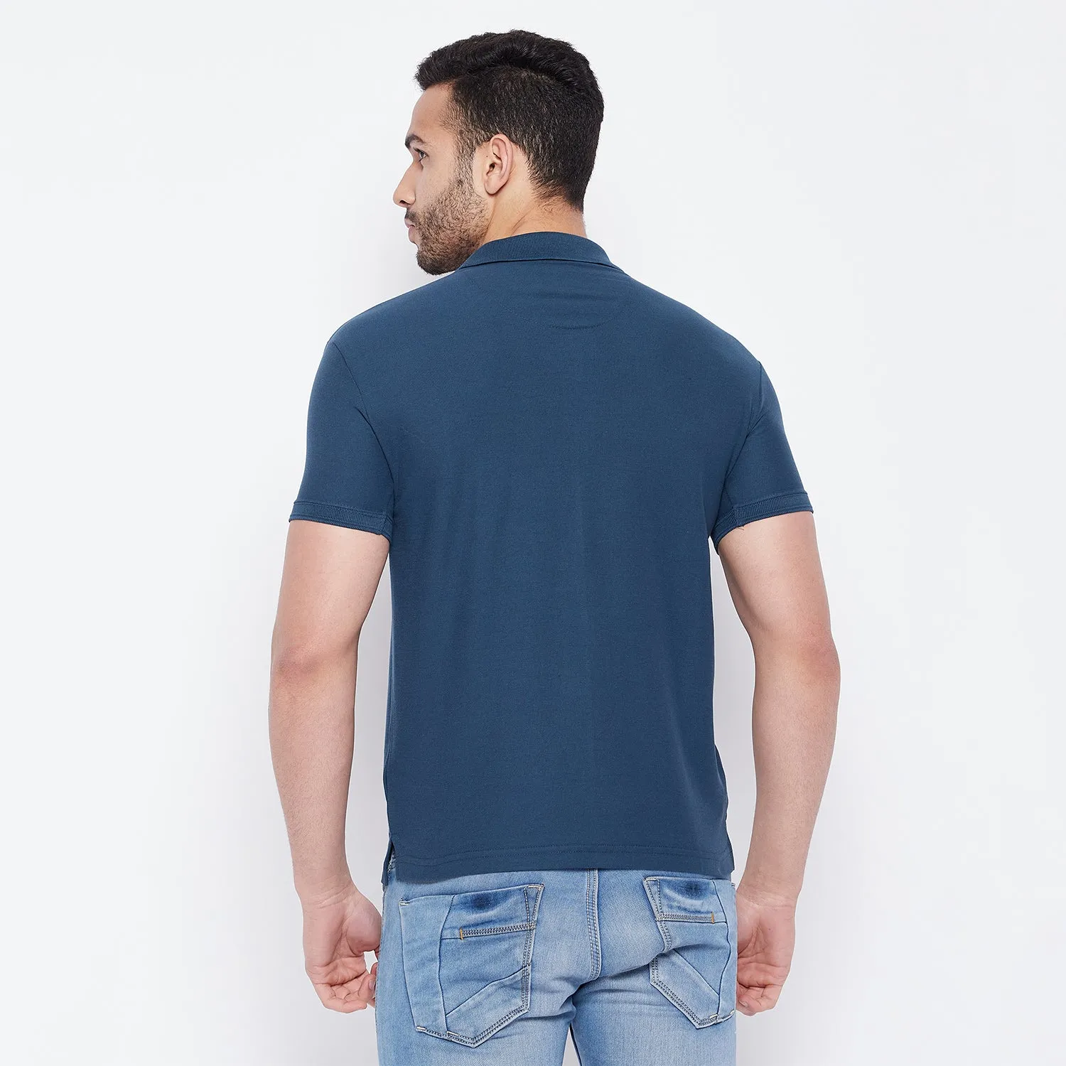 Duke Stardust Men Half Sleeve Cotton T-shirt (800F)