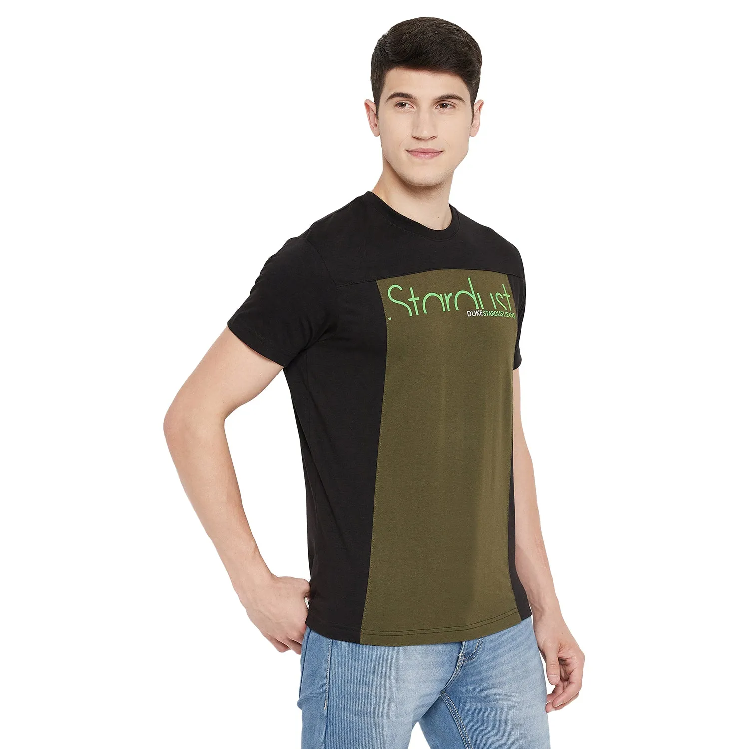 Duke Stardust Men Half Sleeve Cotton T-shirt (LF5224)