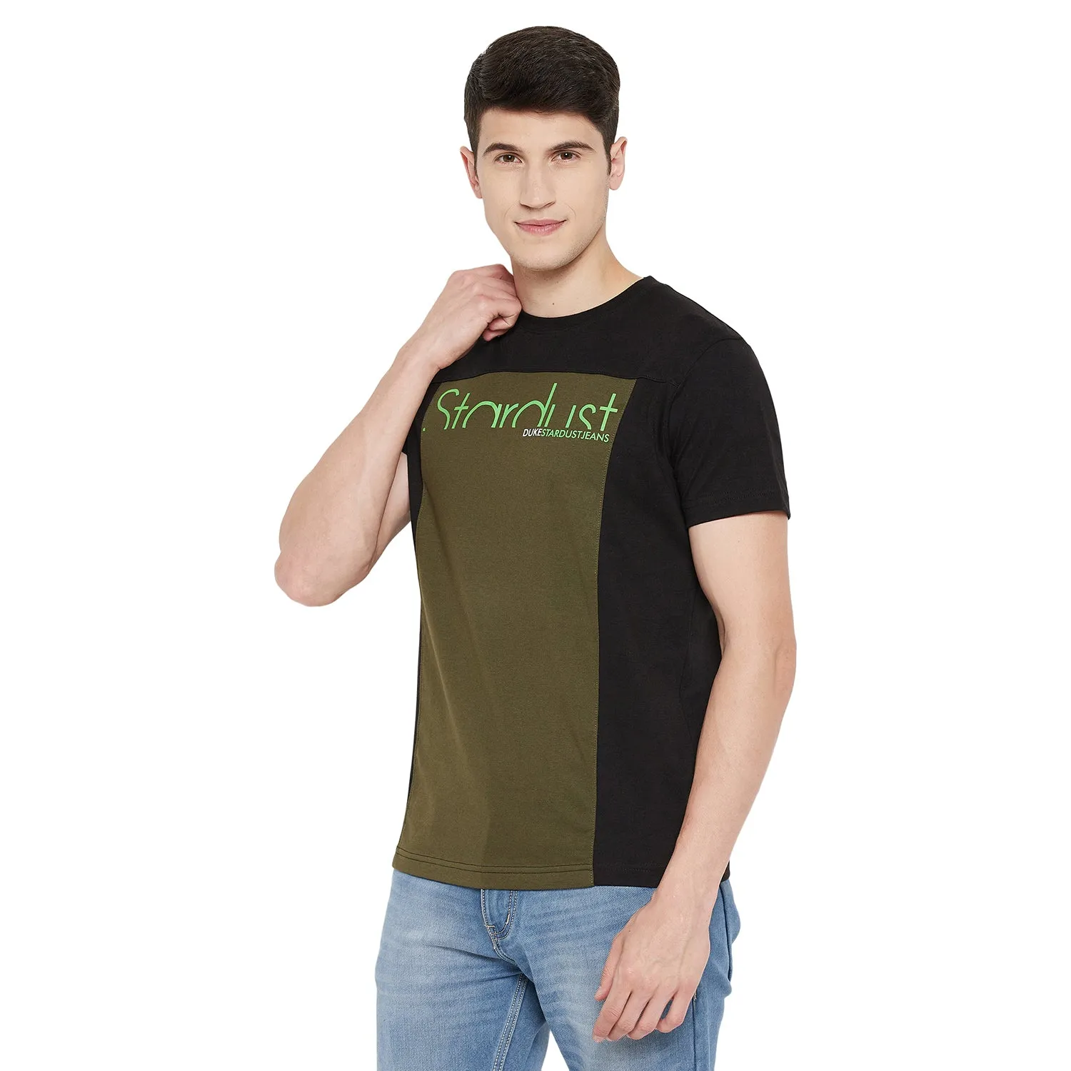 Duke Stardust Men Half Sleeve Cotton T-shirt (LF5224)