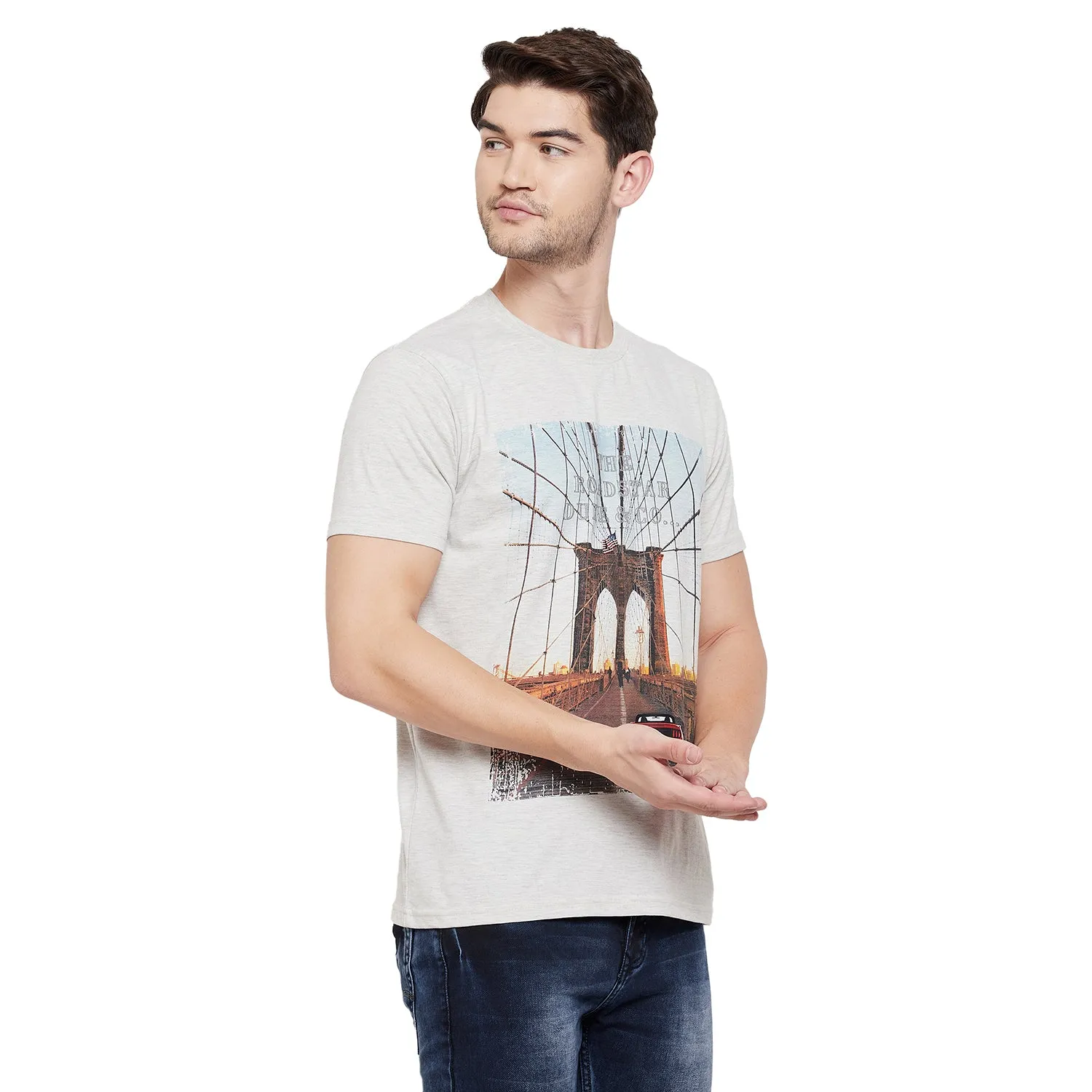 Duke Stardust Men Half Sleeve Cotton T-shirt (LF5254)