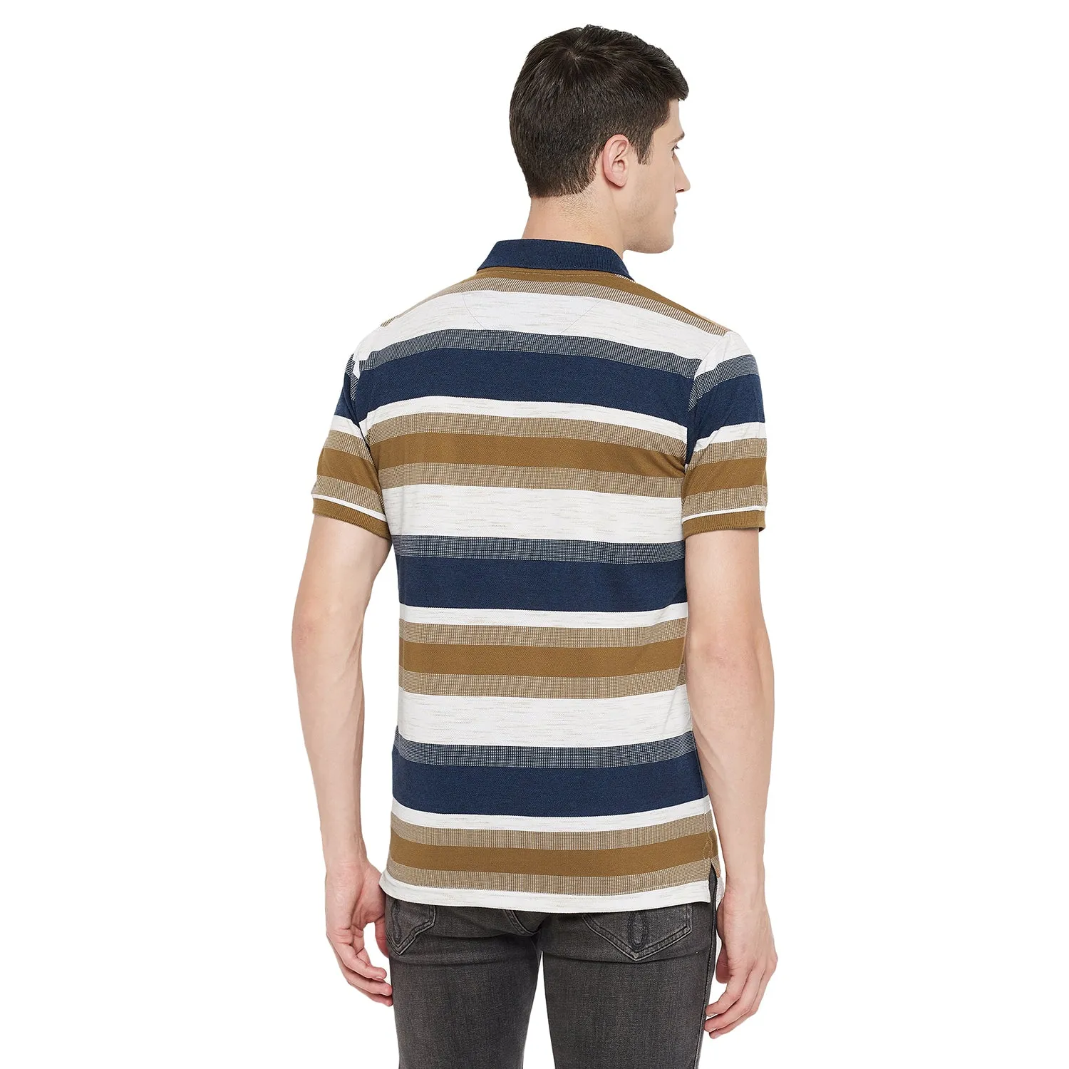Duke Stardust Men Half Sleeve Cotton T-Shirt (LF5318)