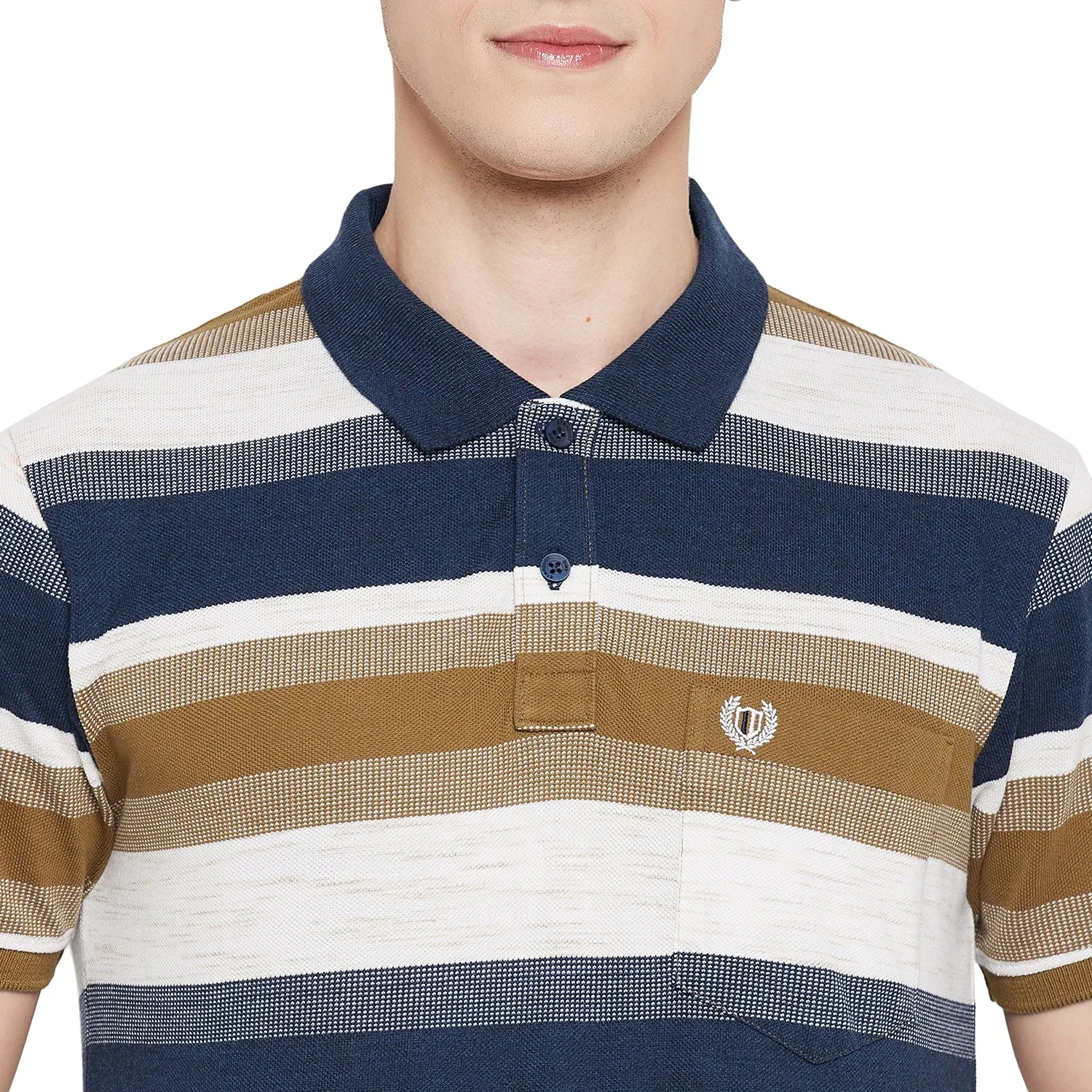 Duke Stardust Men Half Sleeve Cotton T-Shirt (LF5318)