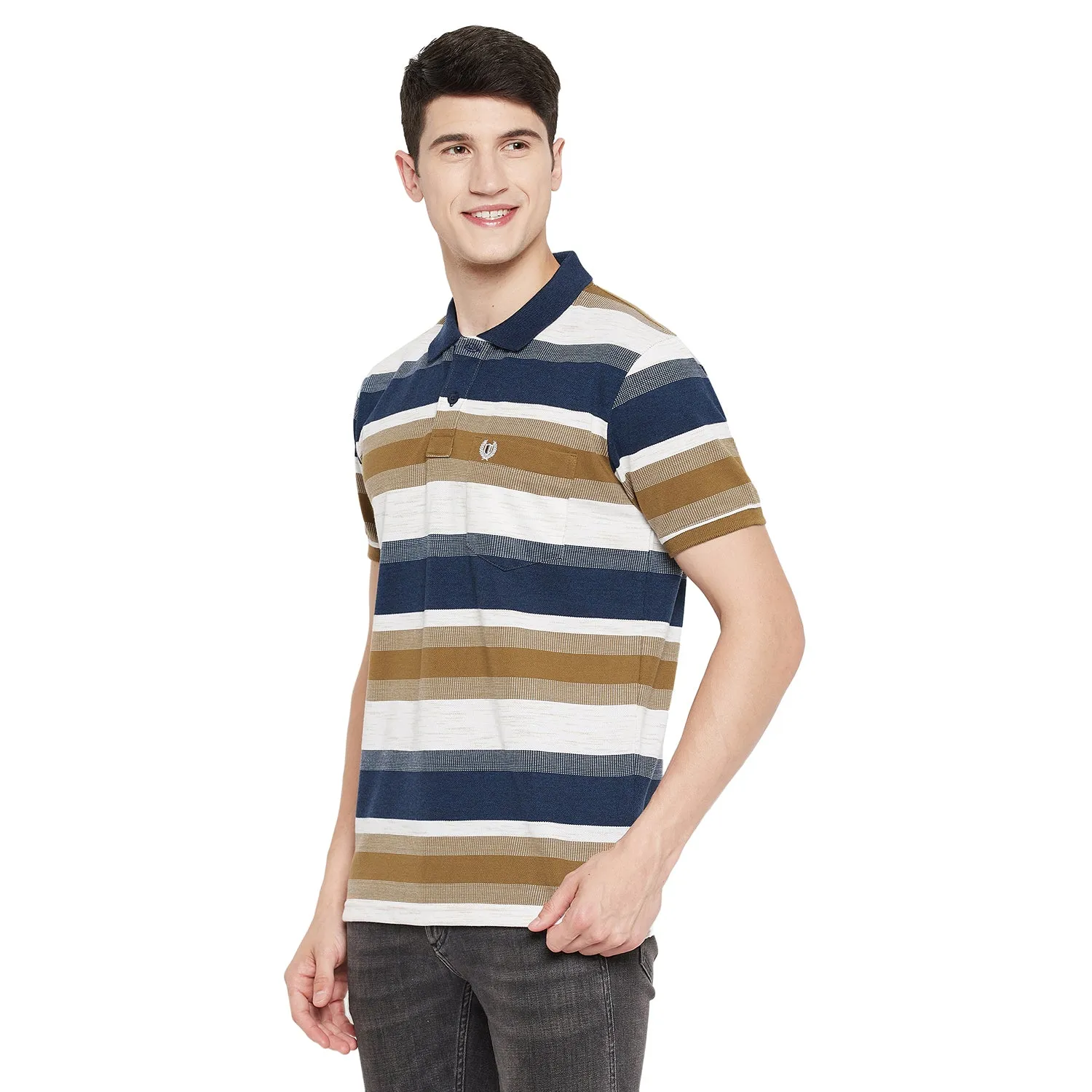 Duke Stardust Men Half Sleeve Cotton T-Shirt (LF5318)