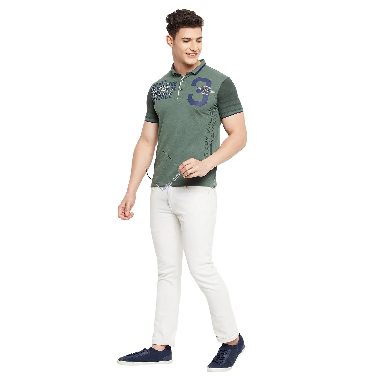 Duke Stardust Men Half Sleeve Cotton T-Shirt (LF5410)