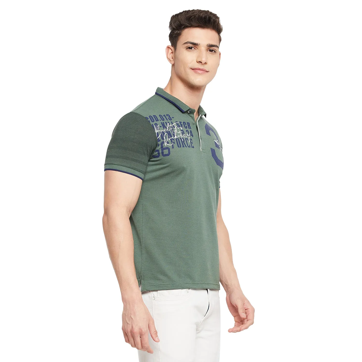 Duke Stardust Men Half Sleeve Cotton T-Shirt (LF5410)