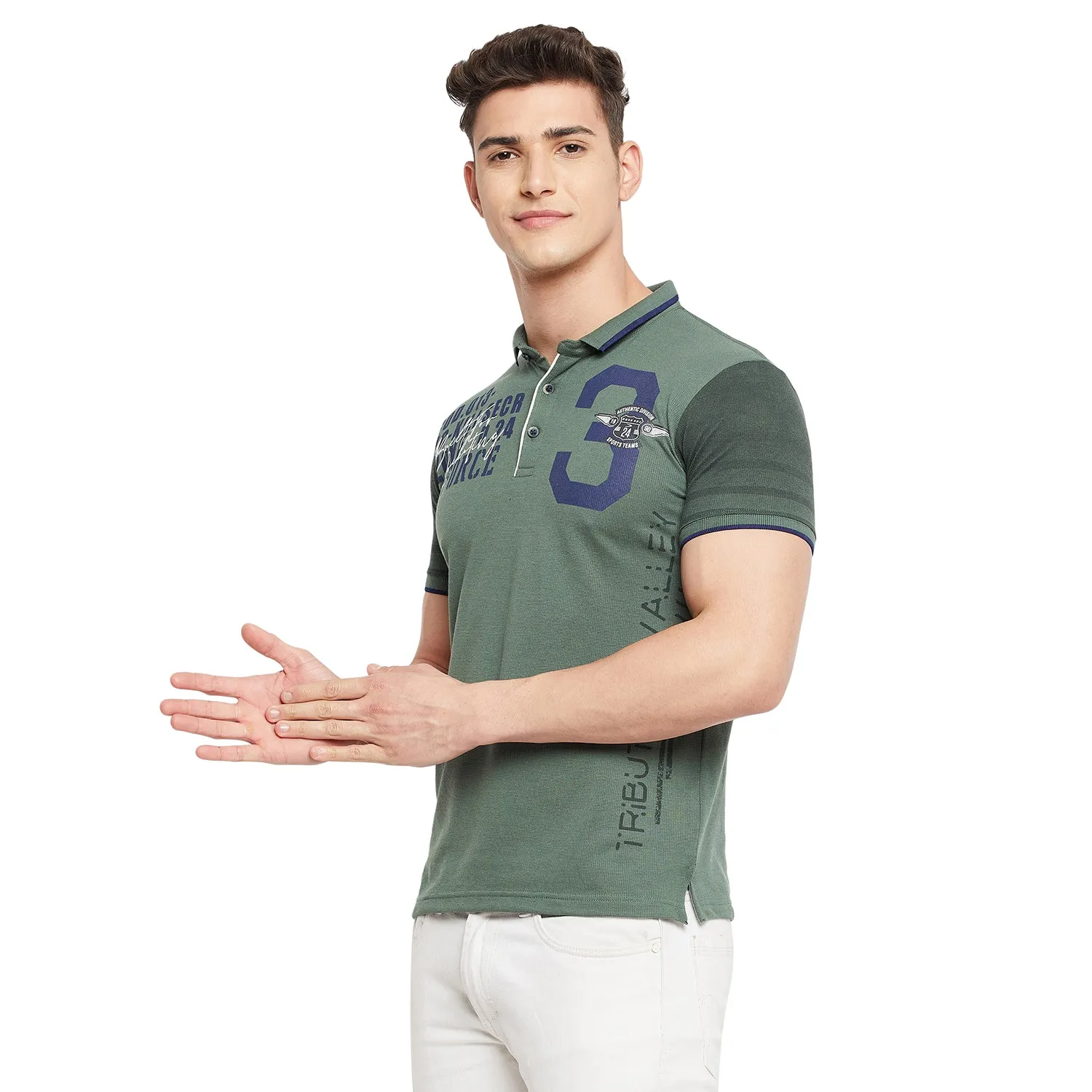 Duke Stardust Men Half Sleeve Cotton T-Shirt (LF5410)
