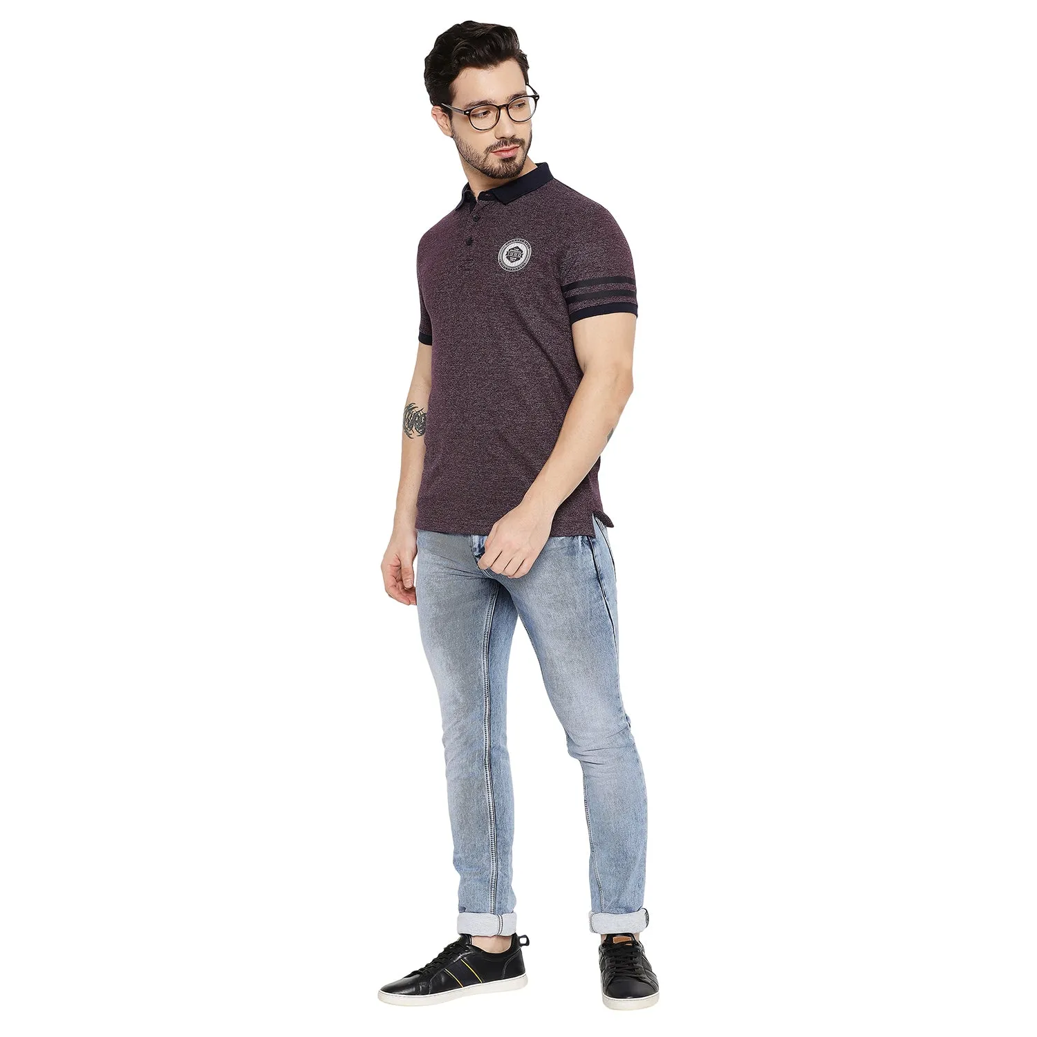 Duke Stardust Men Half Sleeve Cotton T-shirt (LF5436)