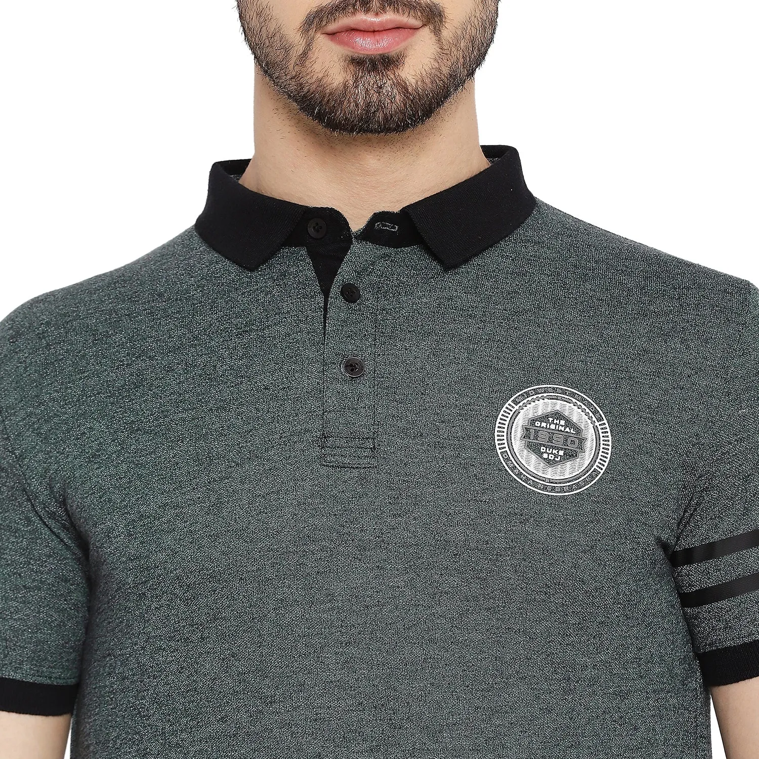 Duke Stardust Men Half Sleeve Cotton T-shirt (LF5436)