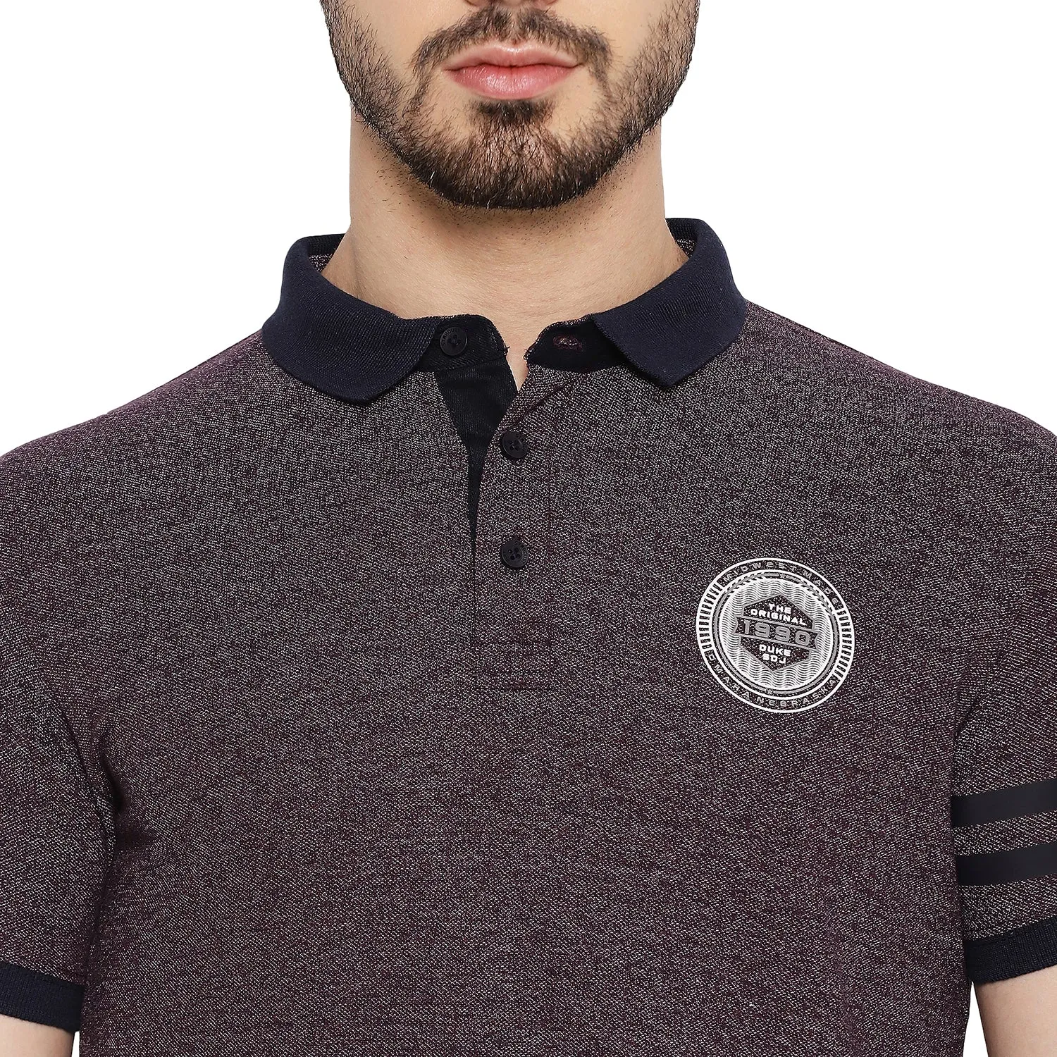 Duke Stardust Men Half Sleeve Cotton T-shirt (LF5436)