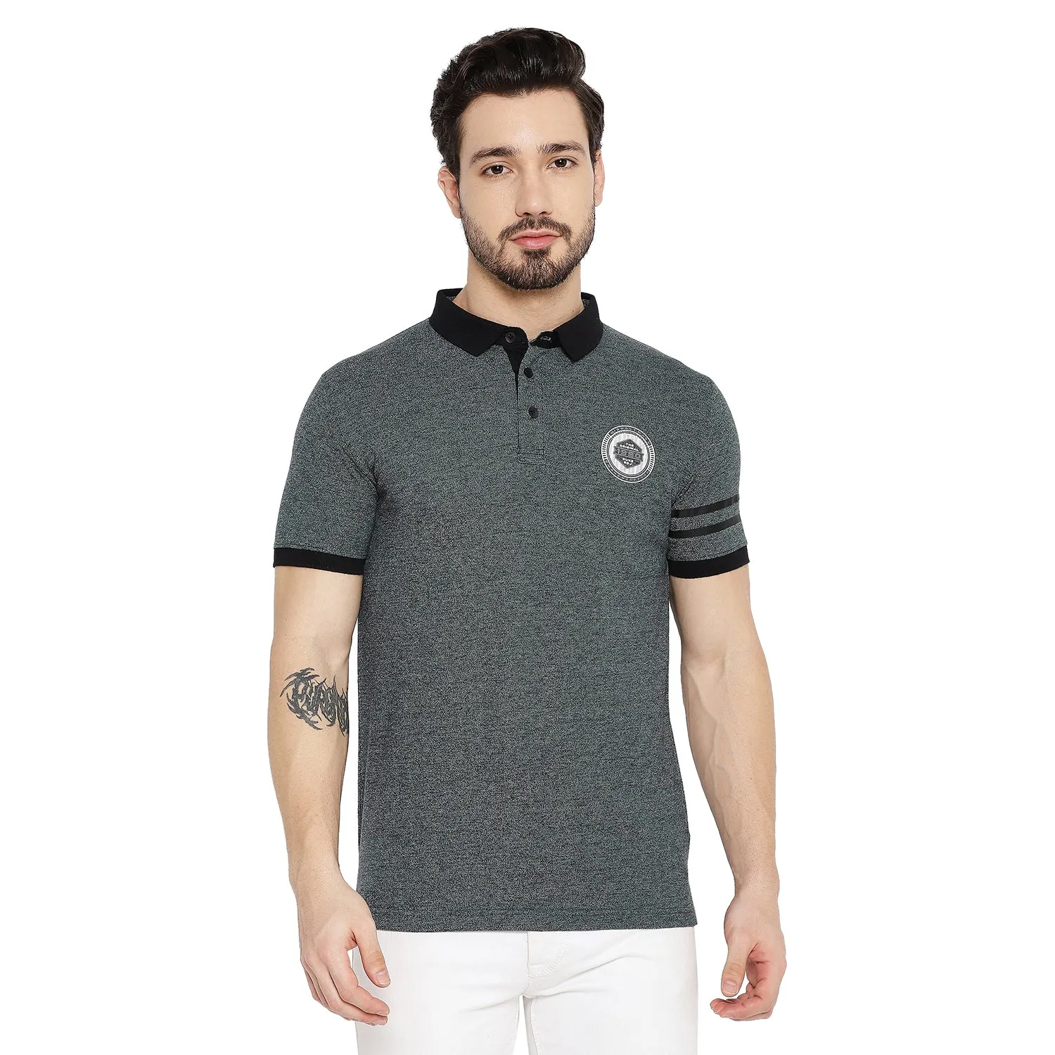 Duke Stardust Men Half Sleeve Cotton T-shirt (LF5436)
