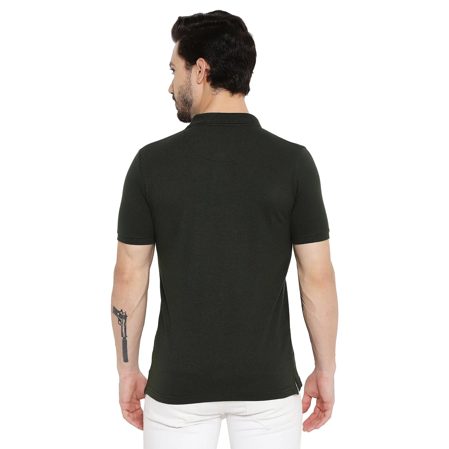 Duke Stardust Men Half Sleeve Cotton T-shirt (LF5442)
