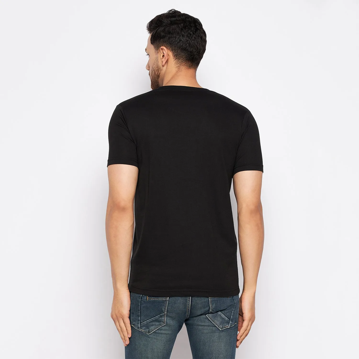 Duke Stardust Men Half Sleeve Cotton T-shirt (LF5808)