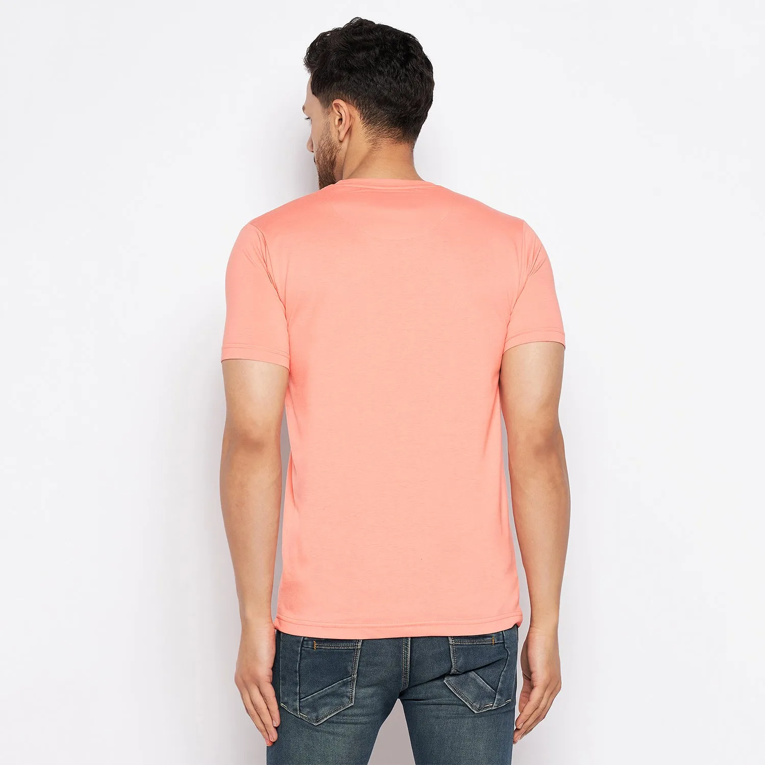 Duke Stardust Men Half Sleeve Cotton T-shirt (LF5808)