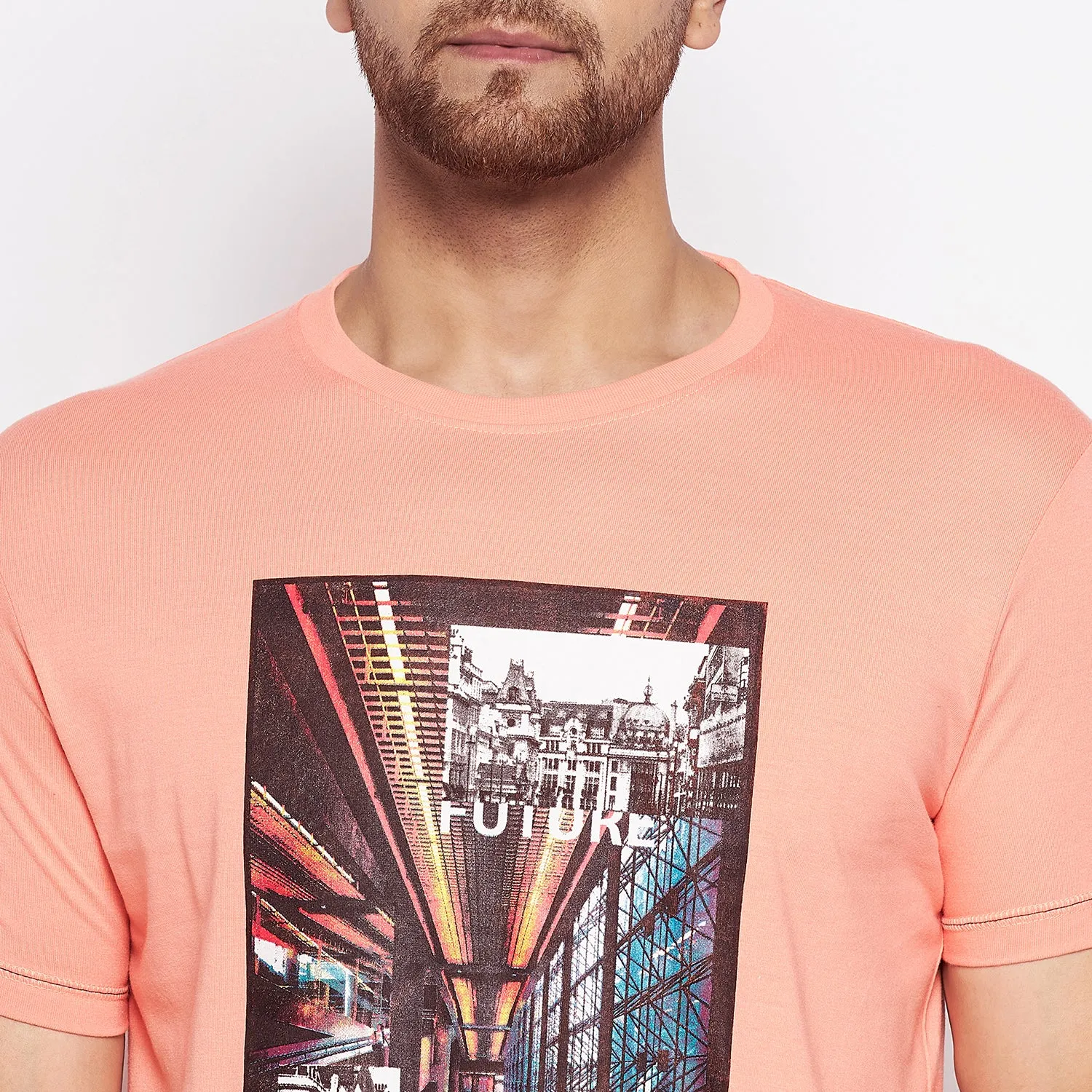 Duke Stardust Men Half Sleeve Cotton T-shirt (LF5815)